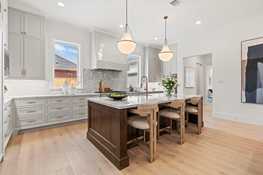 Furnished interior view inside a new home in , Houston (Image 15).