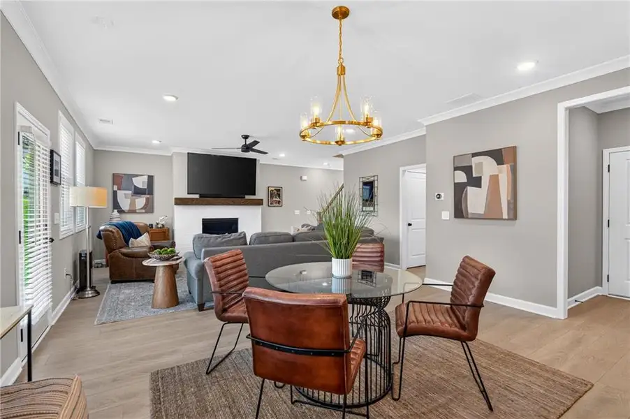 Furnished interior view inside a new home in Avenbrook, Mableton (Image 13).