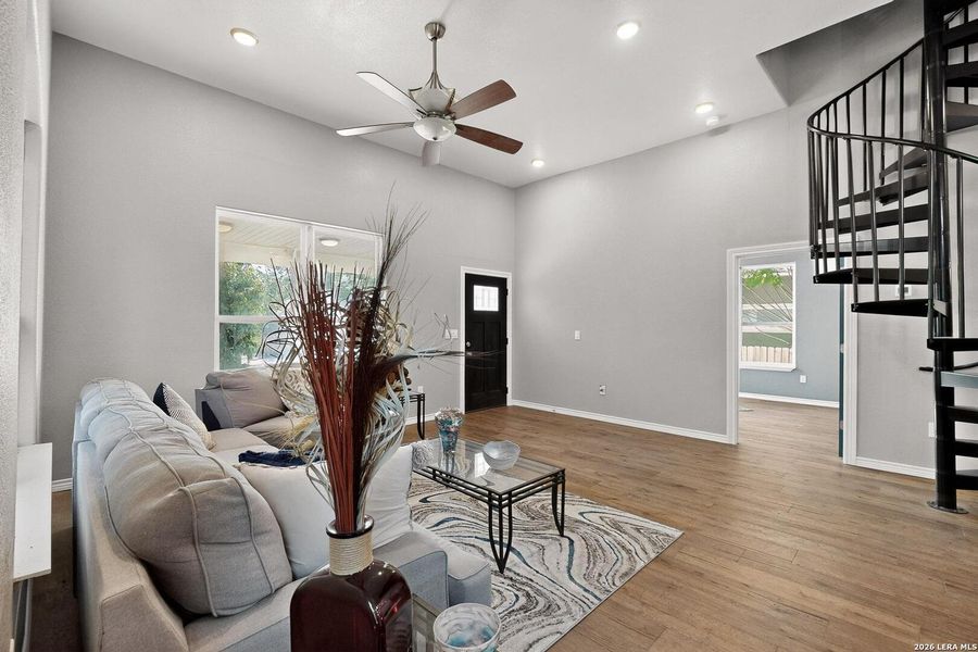 Furnished interior view inside a new home in , San Antonio (Image 34). Furnished interior view inside a new home in , San Antonio (Image 34).