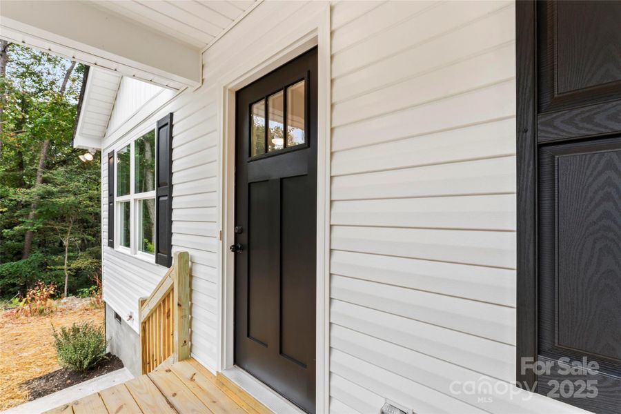 Exterior details and patio area of a home in , Albemarle (Image 15). Exterior details and patio area of a home in , Albemarle (Image 15).