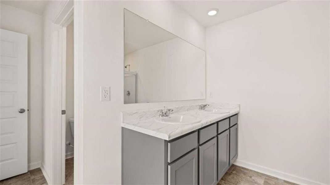 Furnished interior view inside a new home in Locust Grove Station - Cedar Ridge, Locust Grove (Image 16).