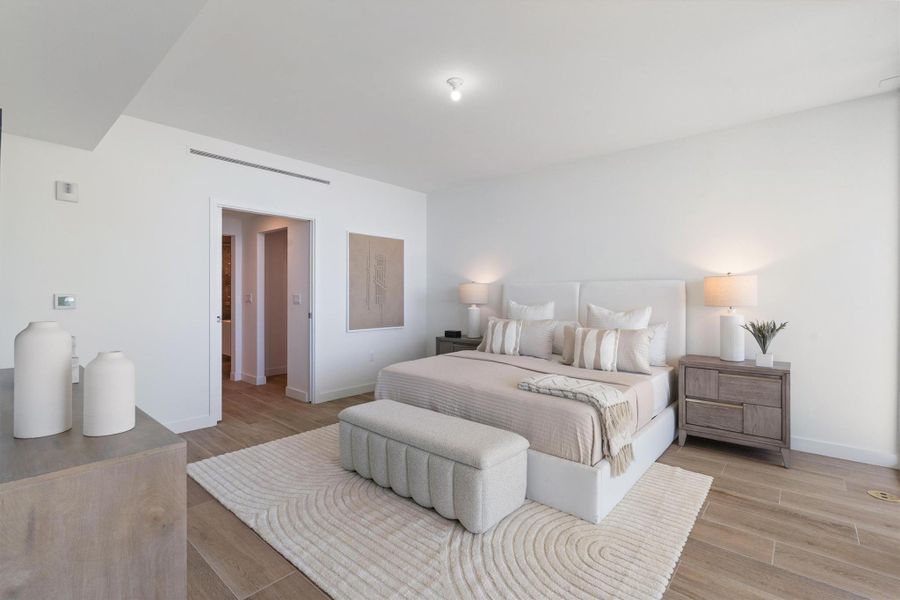 Furnished interior view inside a new home in Casamar, Pompano Beach (Image 8).