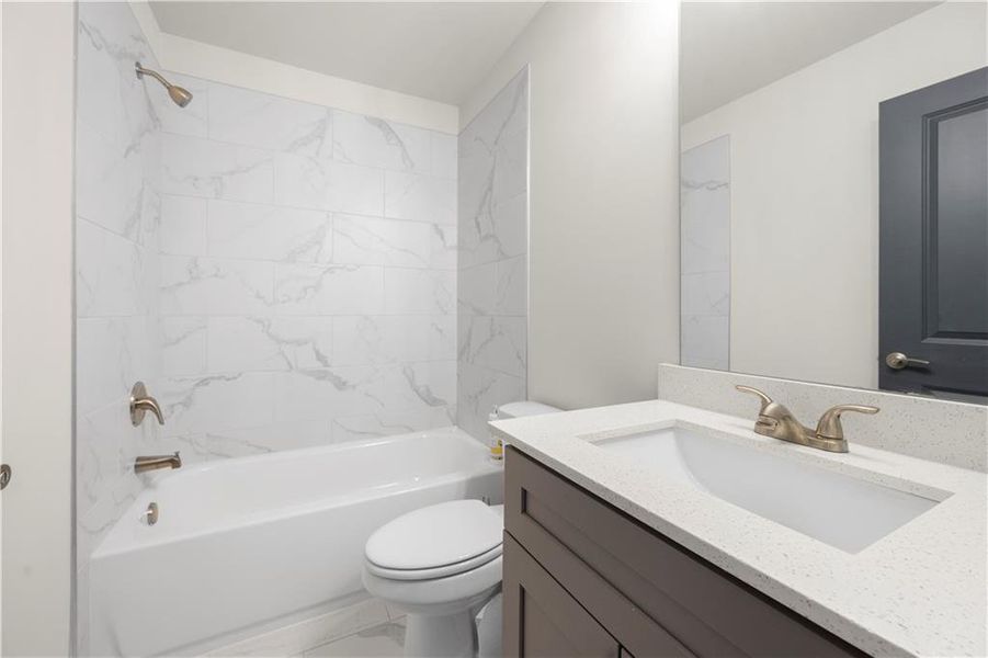 Furnished interior view inside a new home in , Fairburn (Image 17). Furnished interior view inside a new home in , Fairburn (Image 17).