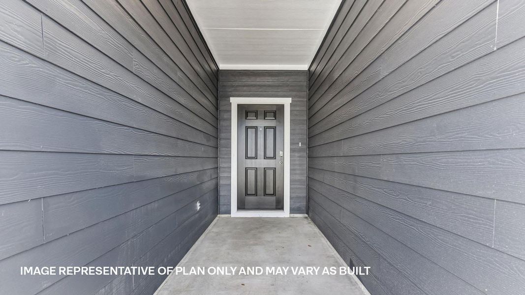 Representative exterior details of a home built from the The Ozark by D.R. Horton in Durango, Mustang Ridge (Image 3).