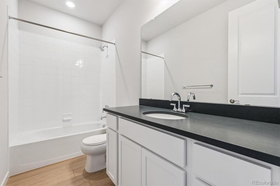 Furnished interior view inside a new home in Prestige Collection at Parkdale Commons, Lafayette (Image 6).