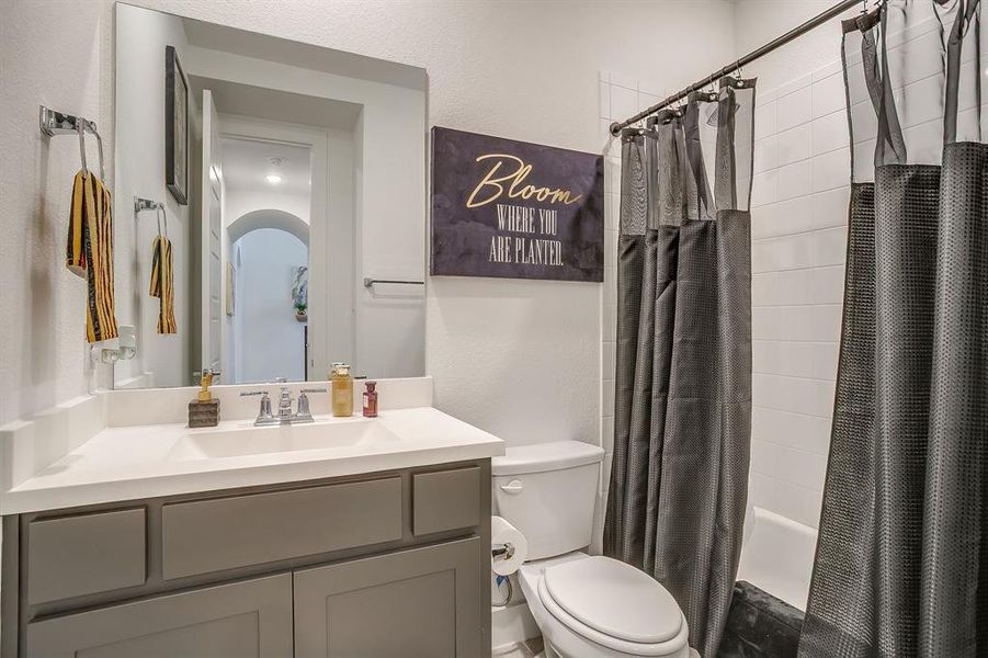 Furnished interior view inside a new home in Karis, Crowley (Image 7).