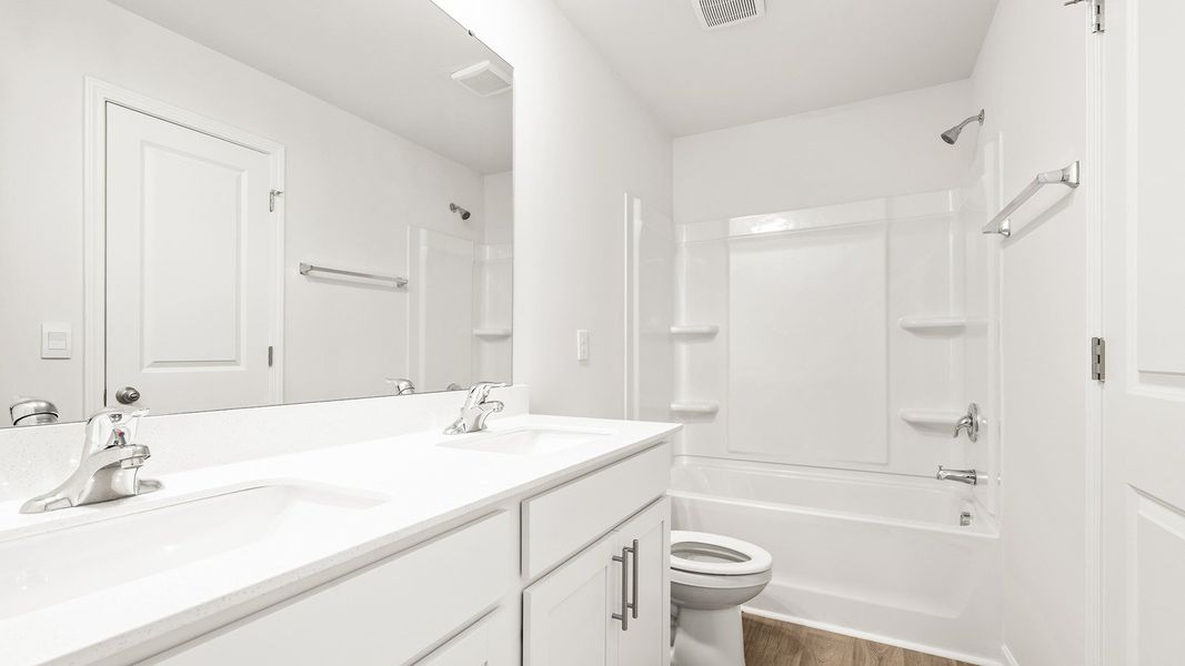 Furnished interior view inside a new home in Preston Oaks, King (Image 7).