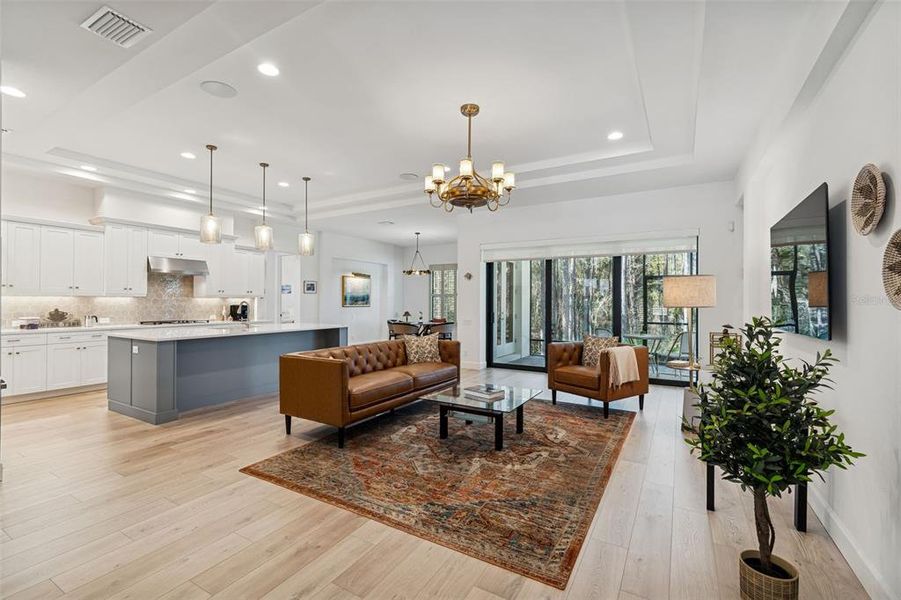 Furnished interior view inside a new home in , Brooksville (Image 7).