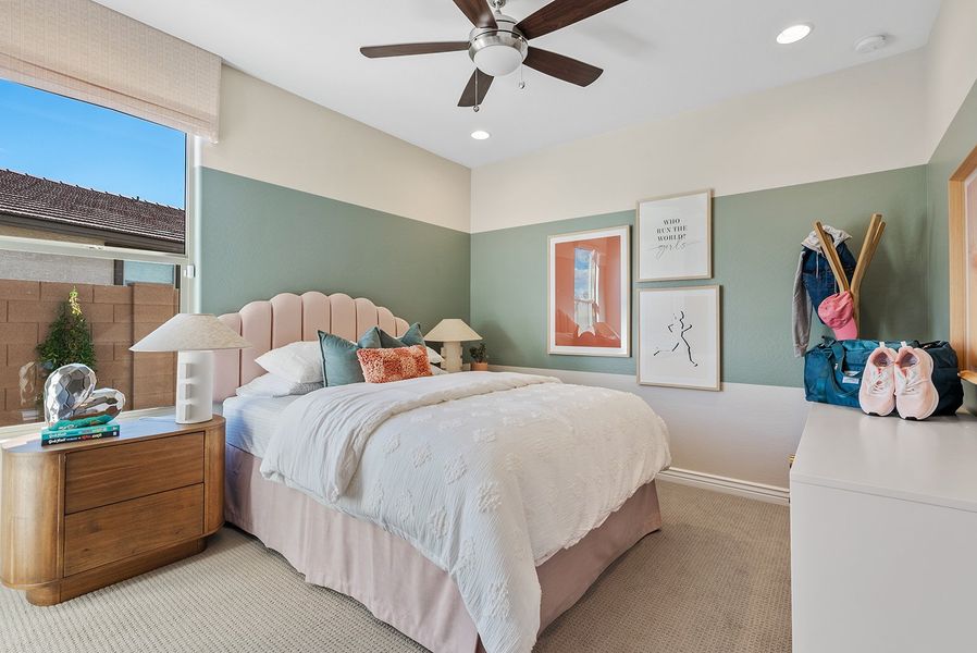 Furnished interior view inside a new home in Artisan at Asante, Surprise (Image 19).