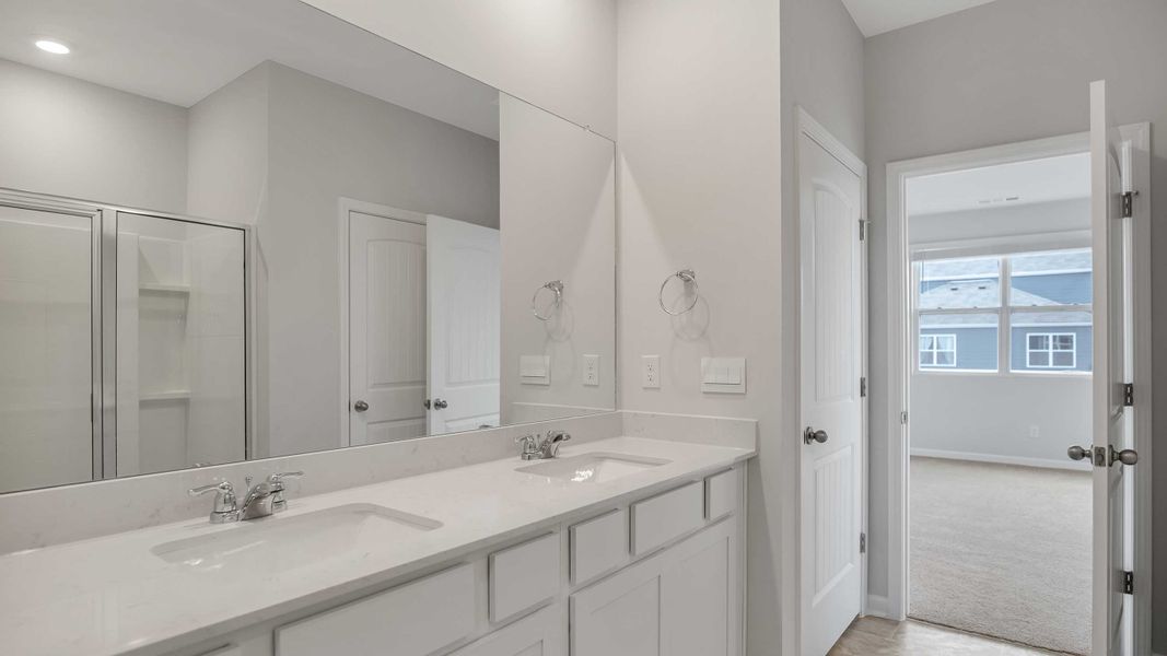 Furnished interior view inside a new home in The Parks, White House (Image 27). Furnished interior view inside a new home in The Parks, White House (Image 27).