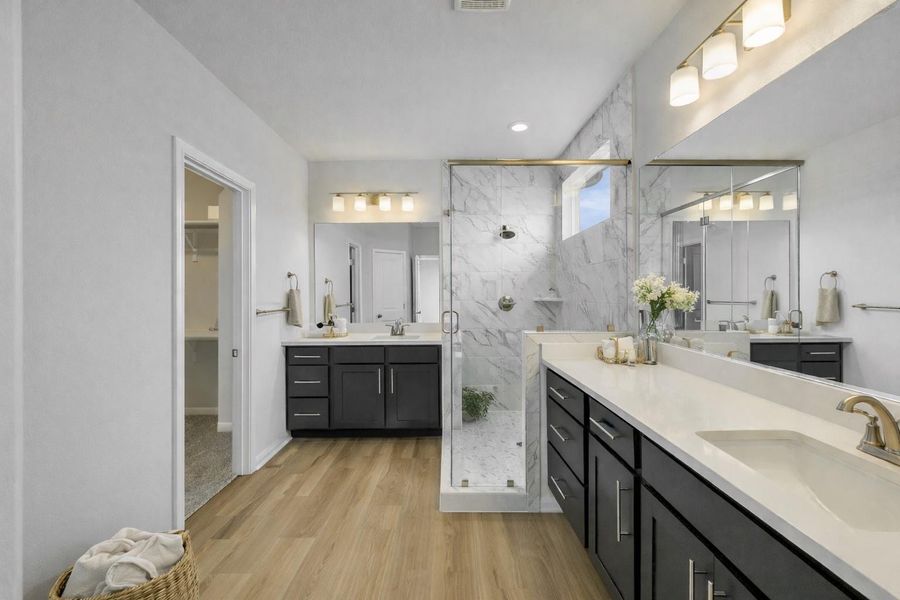 *Virtually Staged Primary Bath*