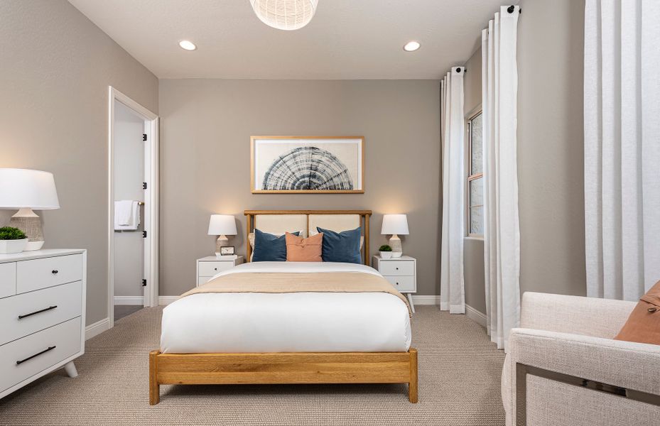 Representative furnished interior of a home built from the Acclaim by Pulte Homes in Regent Hills - Enchantment Series, Buckeye (Image 11).
