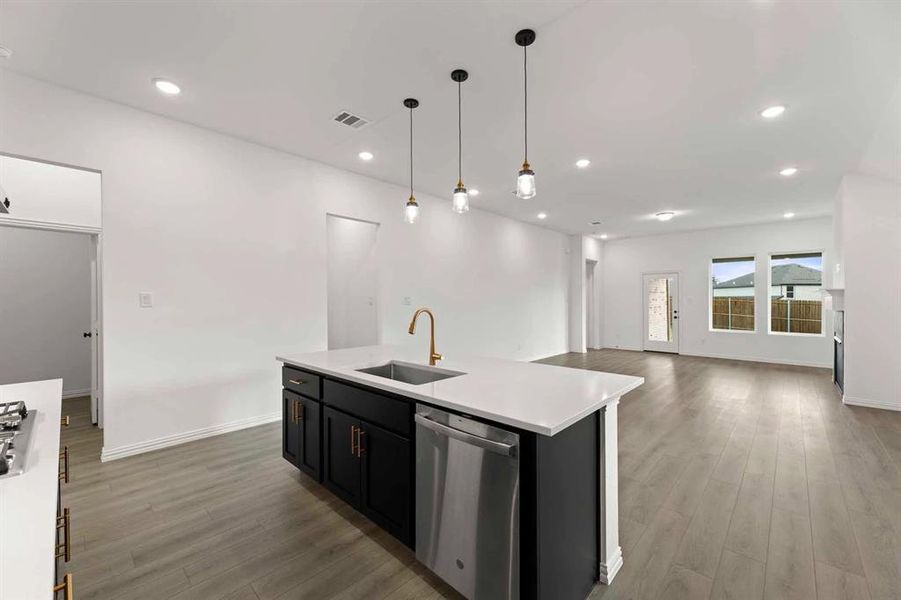 Furnished interior view inside a new home in Meadow Park, Melissa (Image 5). Furnished interior view inside a new home in Meadow Park, Melissa (Image 5).