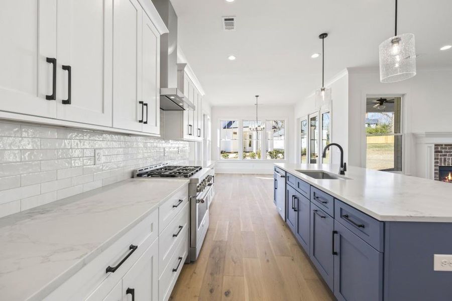 Furnished interior view inside a new home in , Madison (Image 8).