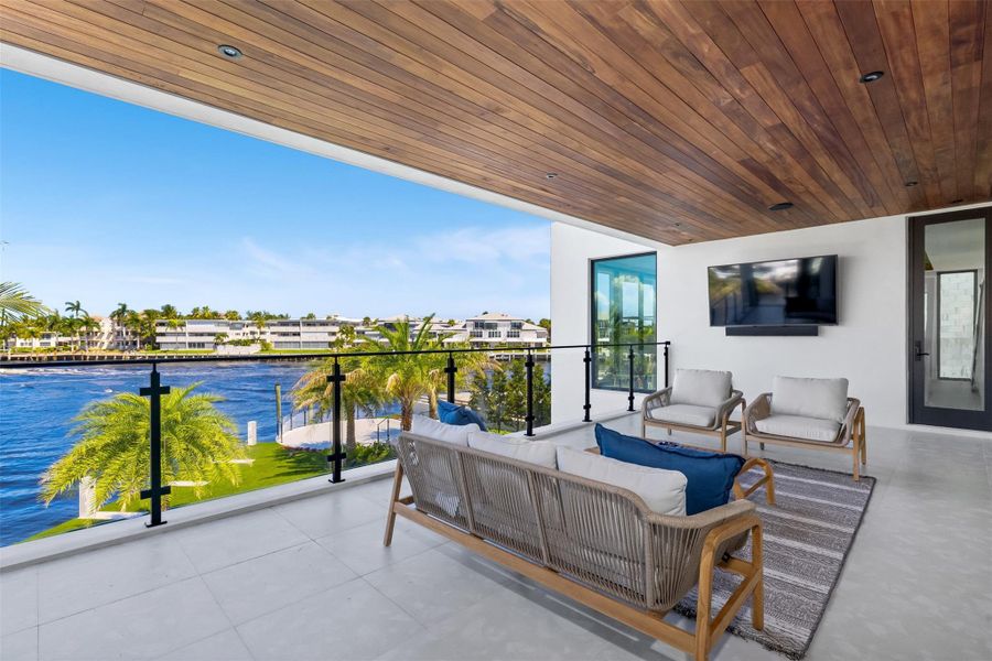 Balcony off Main Bedroom