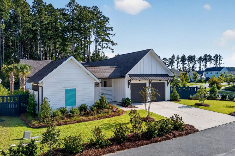 Front exterior of a new home in , Summerville, SC, highlighting curb appeal (Image 28). Front exterior of a new home in , Summerville, SC, highlighting curb appeal (Image 28).