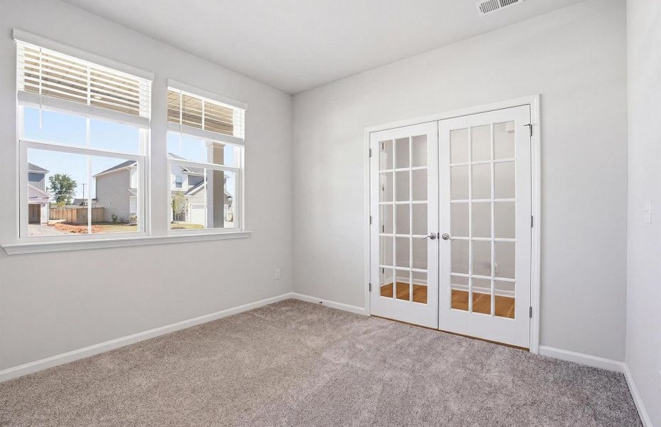 Spacious, unfurnished interior of a new home in Fox Hollow, Spartanburg (Image 27). Spacious, unfurnished interior of a new home in Fox Hollow, Spartanburg (Image 27).