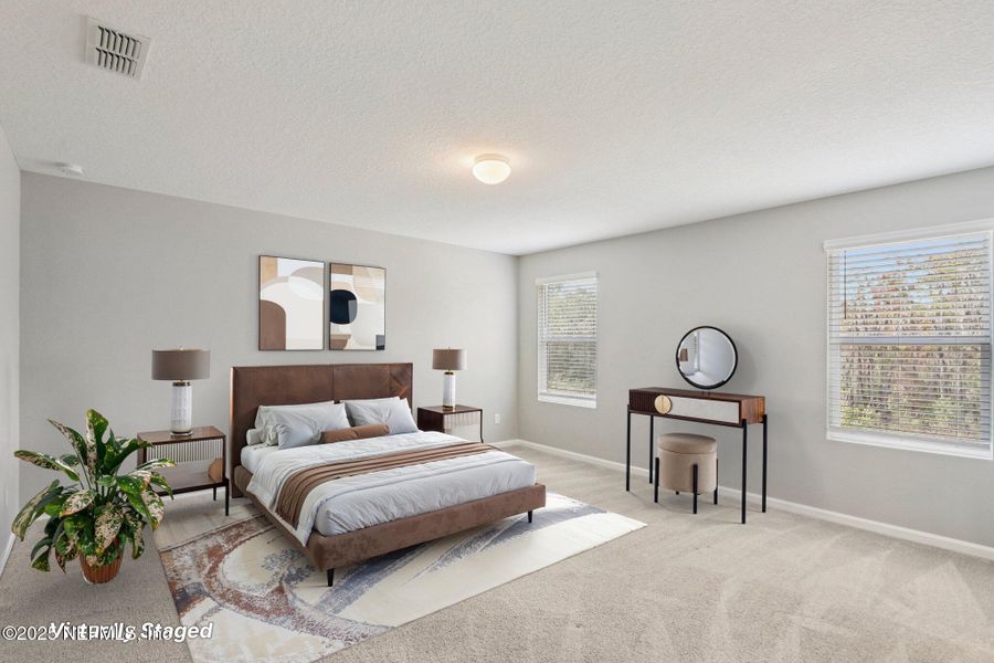 Furnished interior view inside a new home in , Jacksonville (Image 9).