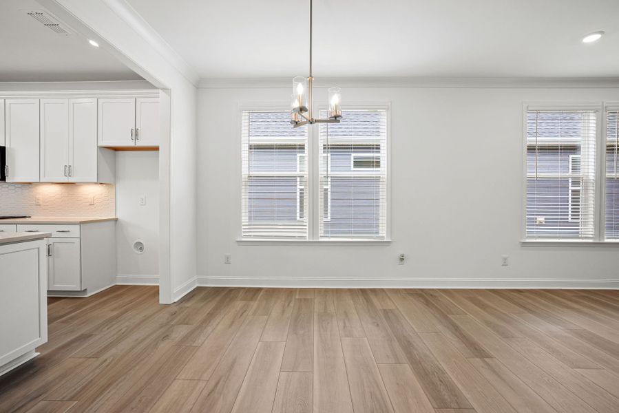 Spacious, unfurnished interior of a new home in Carolina Riverside, Belmont (Image 26). Spacious, unfurnished interior of a new home in Carolina Riverside, Belmont (Image 26).