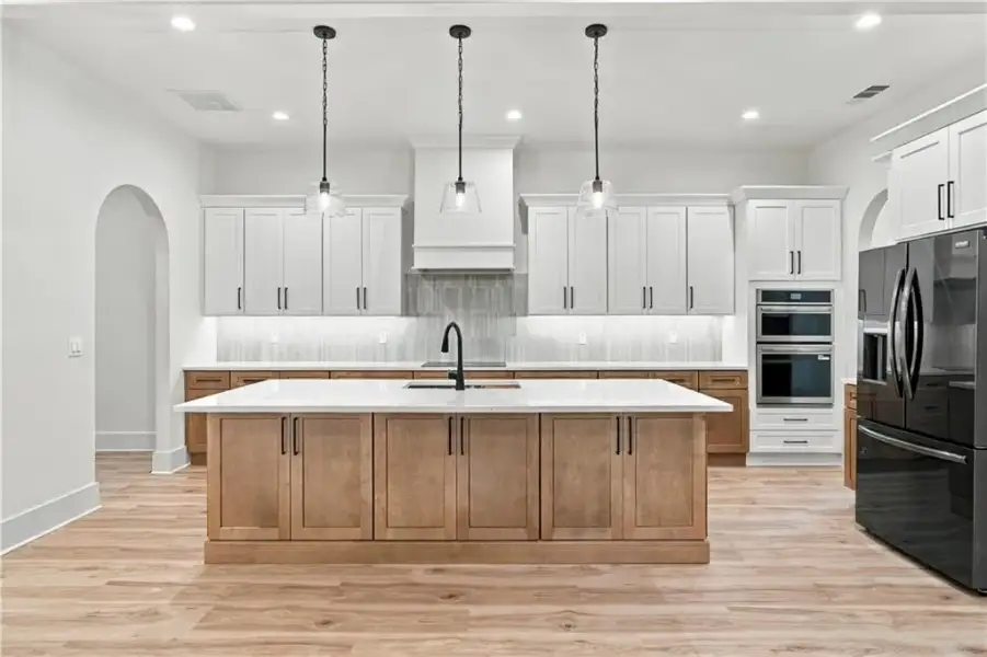 Furnished interior view inside a new home in , Atlanta (Image 8).