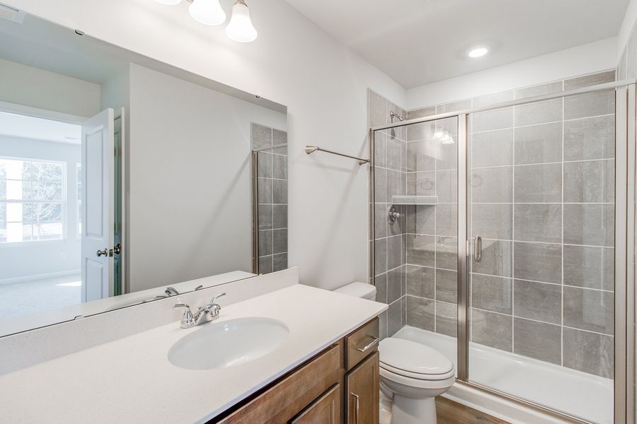 Furnished interior view inside a new home in Bluefield, Lexington (Image 10). Furnished interior view inside a new home in Bluefield, Lexington (Image 10).