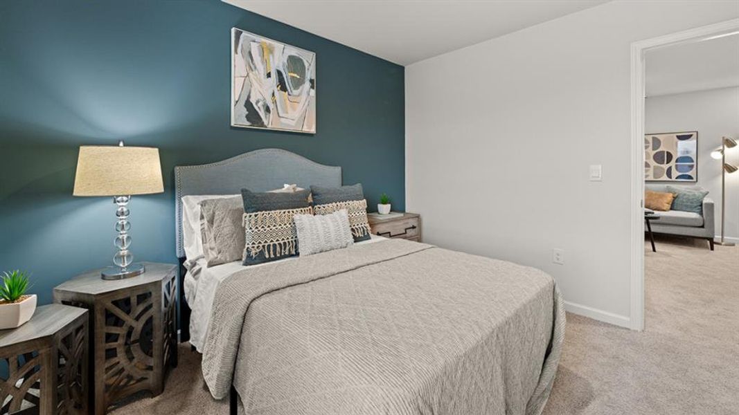 Furnished interior view inside a new home in Oconee Overlook Townhomes, Gainesville (Image 27).
