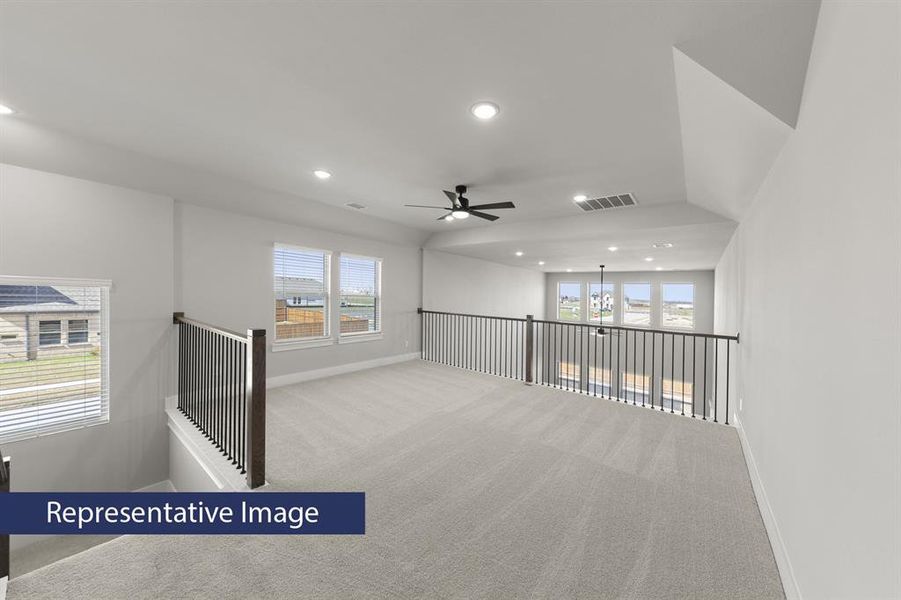 Spacious, unfurnished interior of a new home in Parkside, Denton (Image 10).