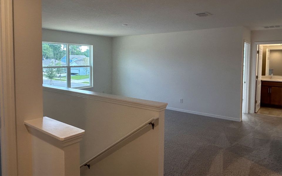 Open and Comfortable Loft Area in Central Florida House