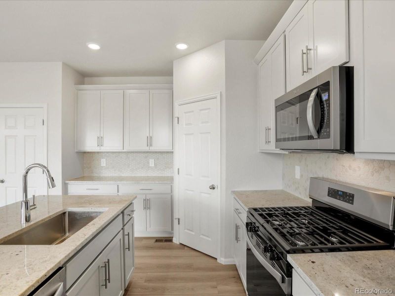 Furnished interior view inside a new home in Westgate, Greeley (Image 11). Furnished interior view inside a new home in Westgate, Greeley (Image 11).
