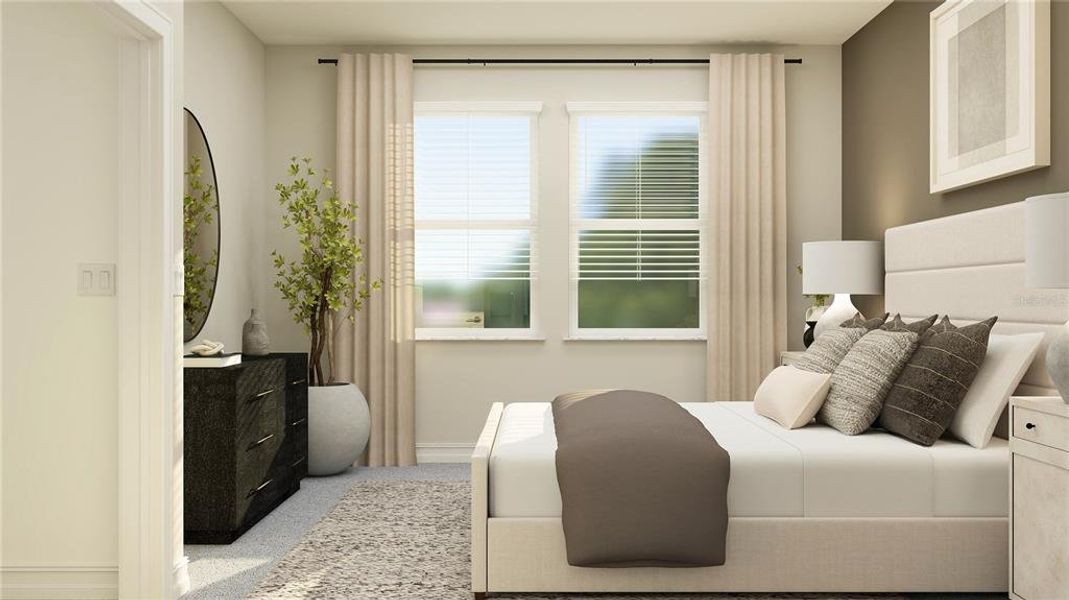 Furnished interior view inside a new home in Two Rivers: The Estates, Zephyrhills (Image 3).