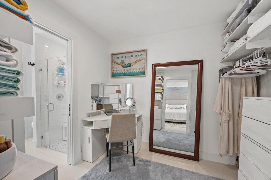 Guest Dressing and Makeup Room
