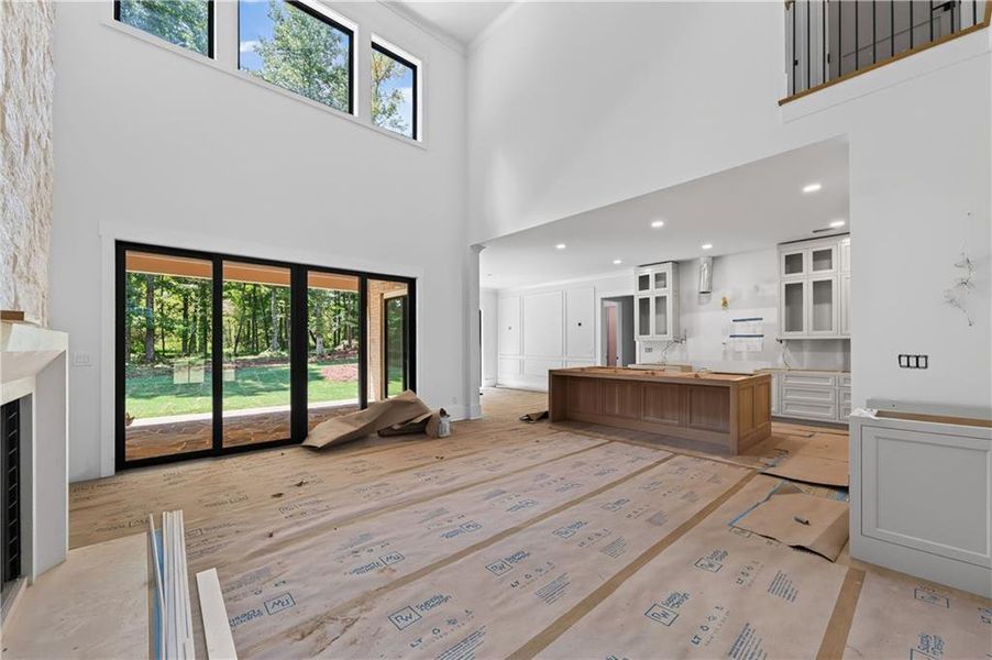 In-progress construction of a new home in , Canton, GA (Image 21).