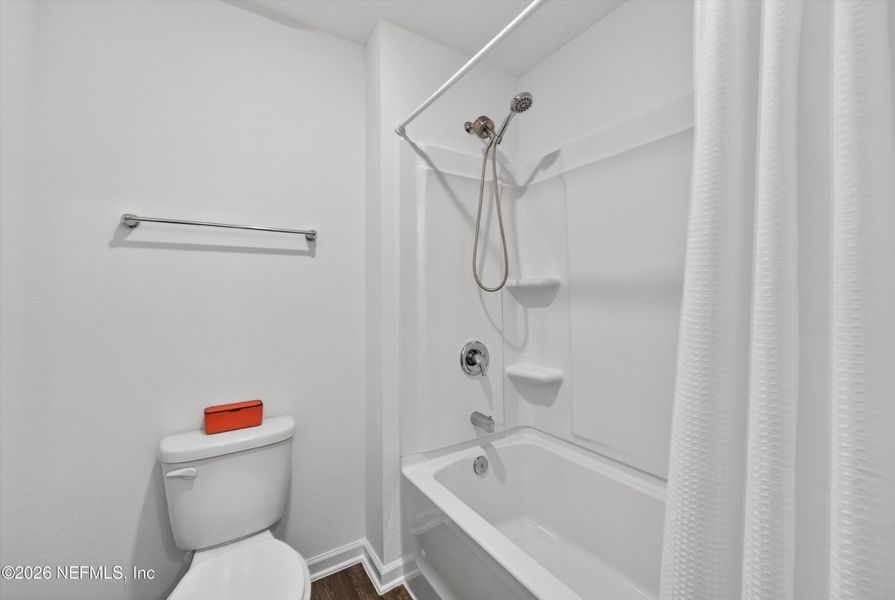 Furnished interior view inside a new home in Entrada, St. Augustine (Image 33).