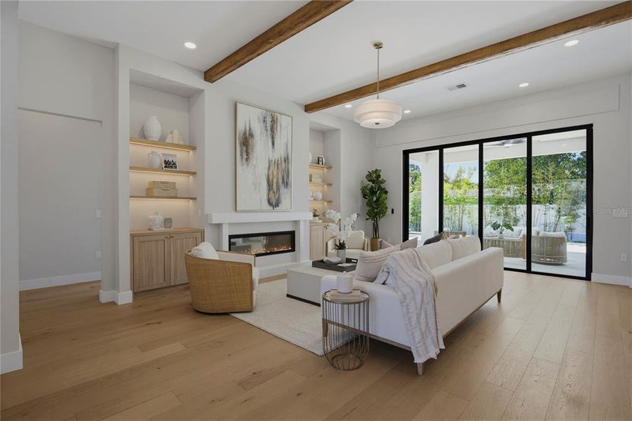 Furnished interior view inside a new home in , Winter Park (Image 16).