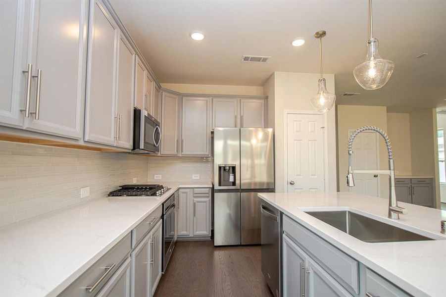 Great Cabinet and counter space