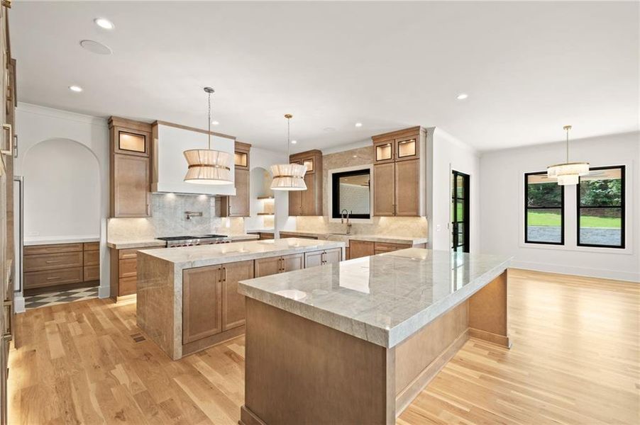 Furnished interior view inside a new home in , Marietta (Image 8).