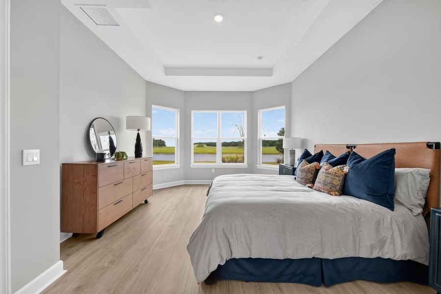 Representative furnished interior of a home built from the Ambra by Taylor Morrison in Center Lake Ranch Community Group Page, St. Cloud (Image 14).