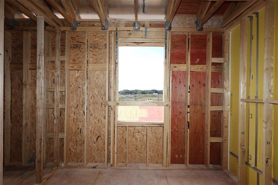 In-progress construction of a new home in Center Lake on the Park, St. Cloud, FL (Image 13).