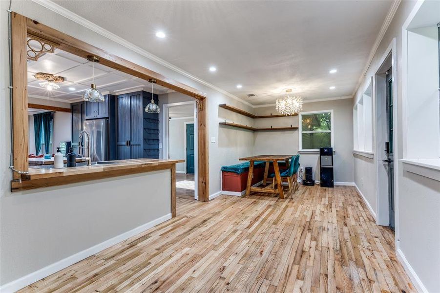 Furnished interior view inside a new home in , Weatherford (Image 7).