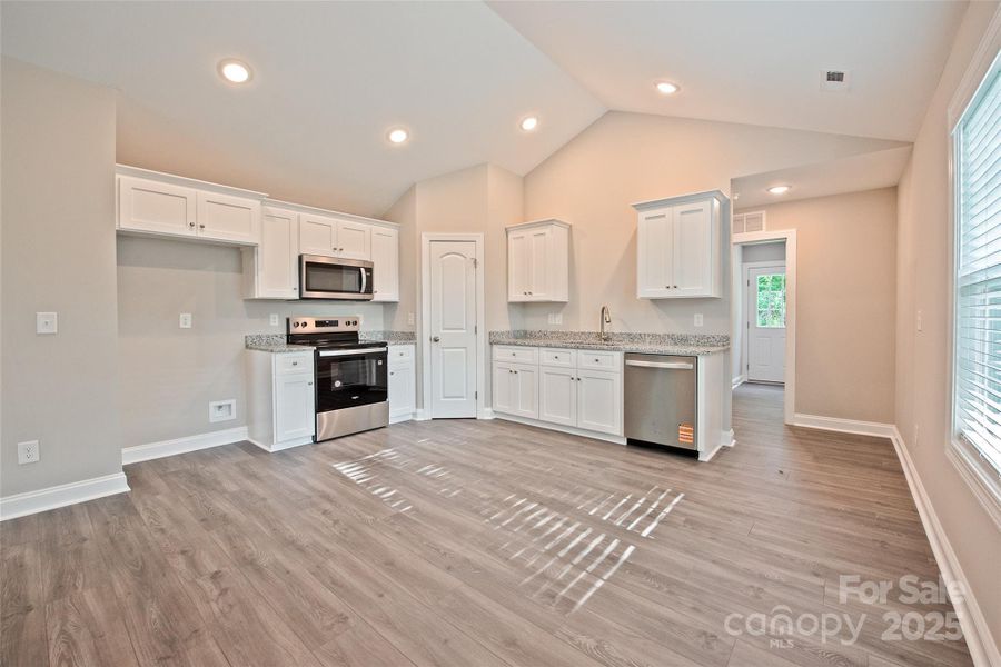 Furnished interior view inside a new home in , Albemarle (Image 5).