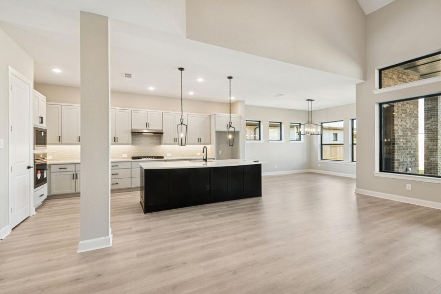 Furnished interior view inside a new home in Riceland 60’ Homesites, Mont Belvieu (Image 12). Furnished interior view inside a new home in Riceland 60’ Homesites, Mont Belvieu (Image 12).