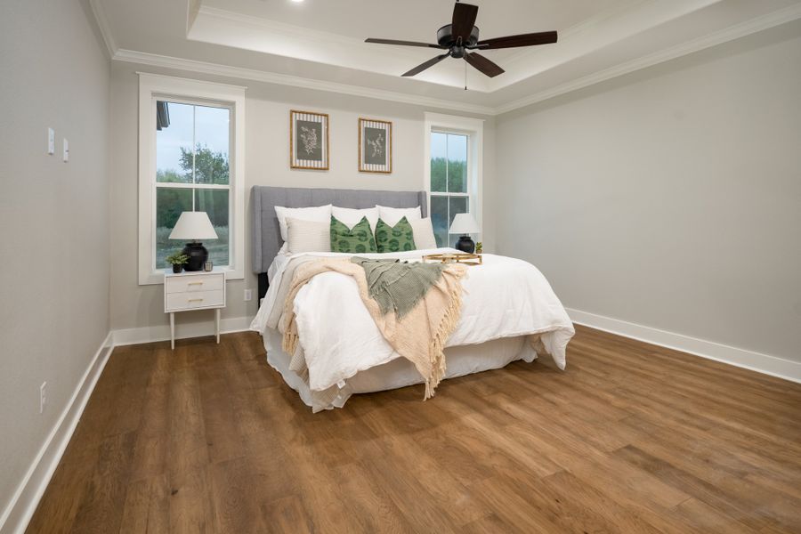 Furnished interior view inside a new home in Windmill Hill, Bryan (Image 48).