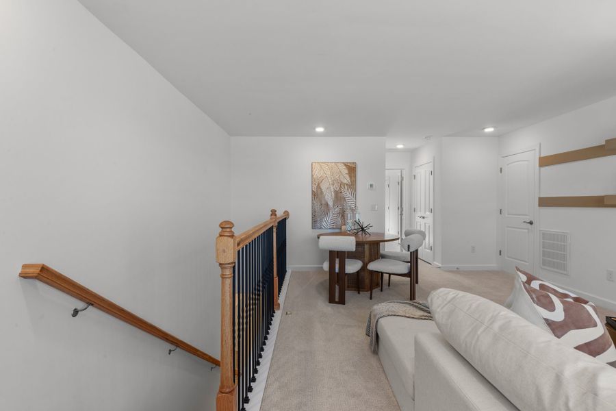 Representative furnished interior of a home built from the The Shorebreak by Chesapeake Homes in Coastal Club of the Carolinas, Calabash (Image 44).