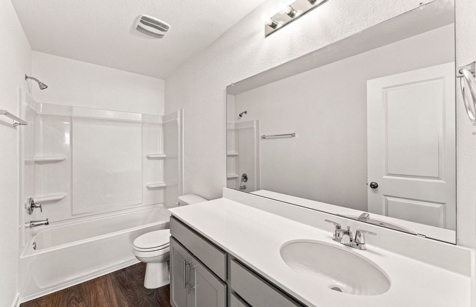 Furnished interior view inside a new home in Sonterra, Jarrell (Image 12).