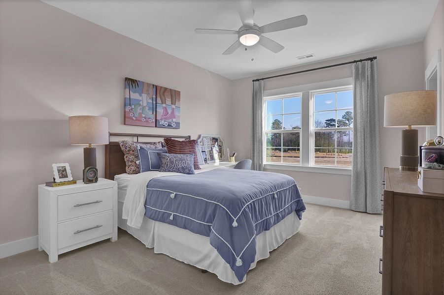 Furnished interior view inside a new home in Hewing Farms, Summerville (Image 34).