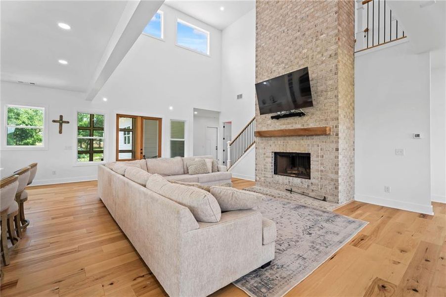 Furnished interior view inside a new home in , Cumming (Image 10).