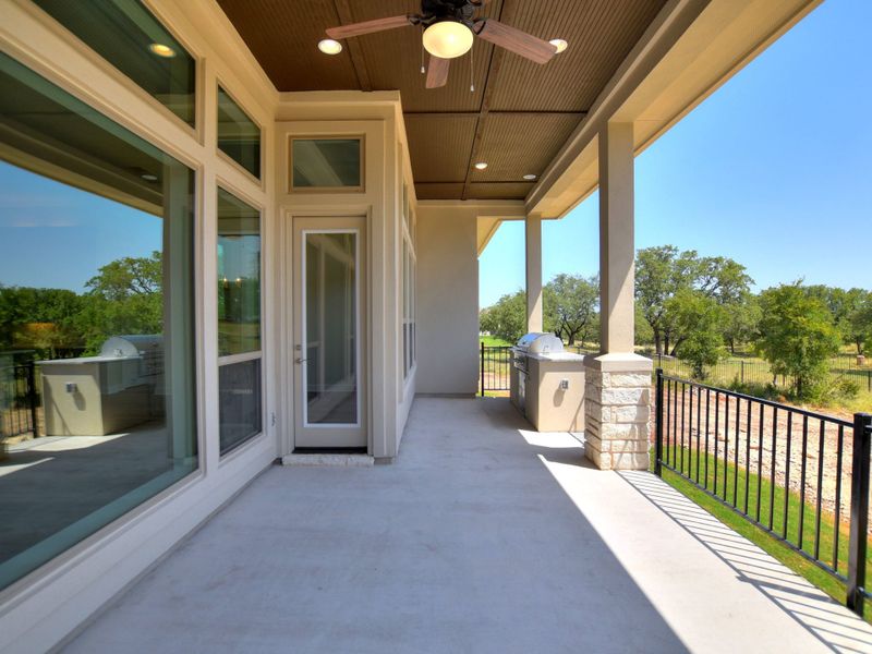 Representative exterior details of a home built from the Siena III by Giddens Homes in Clearwater Ranch, Liberty Hill (Image 73).