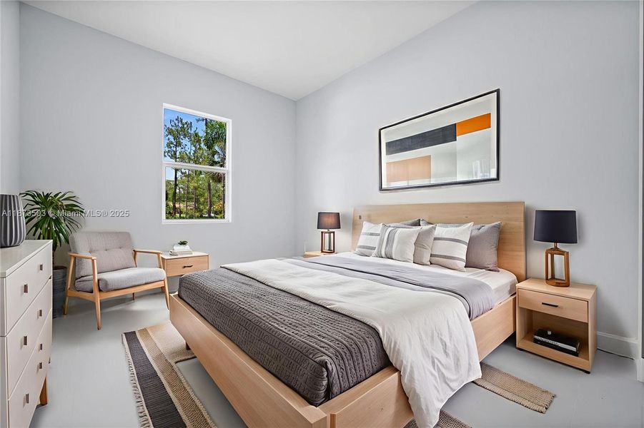 Furnished interior view inside a new home in , Naples (Image 11).