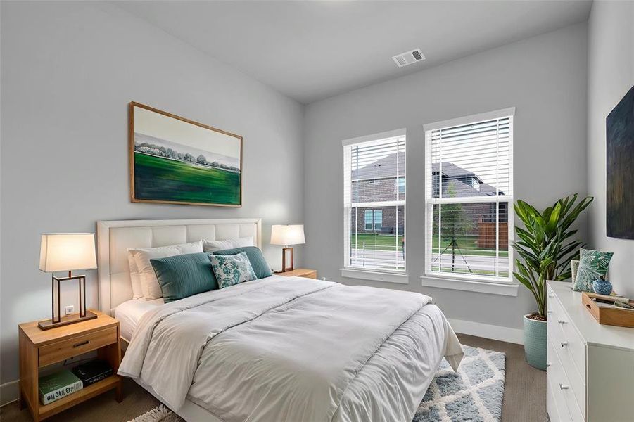 Furnished interior view inside a new home in Polo Ridge, Forney (Image 12).