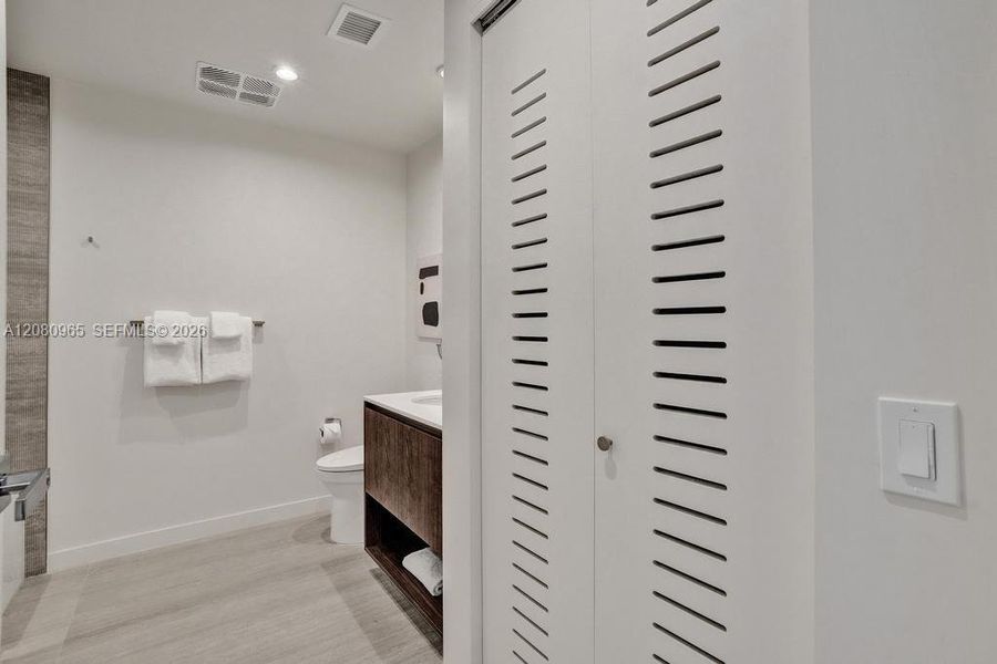 Furnished interior view inside a new home in , Miami (Image 8).